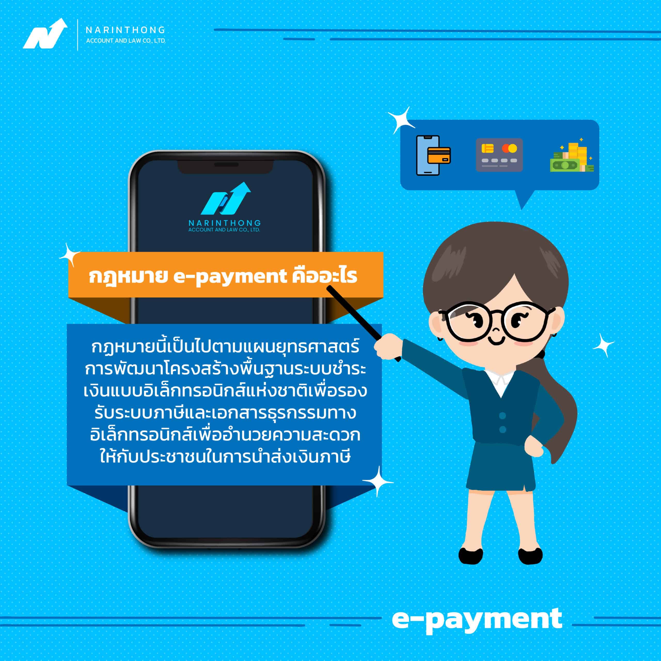 กฎหมาย e-payment คือ