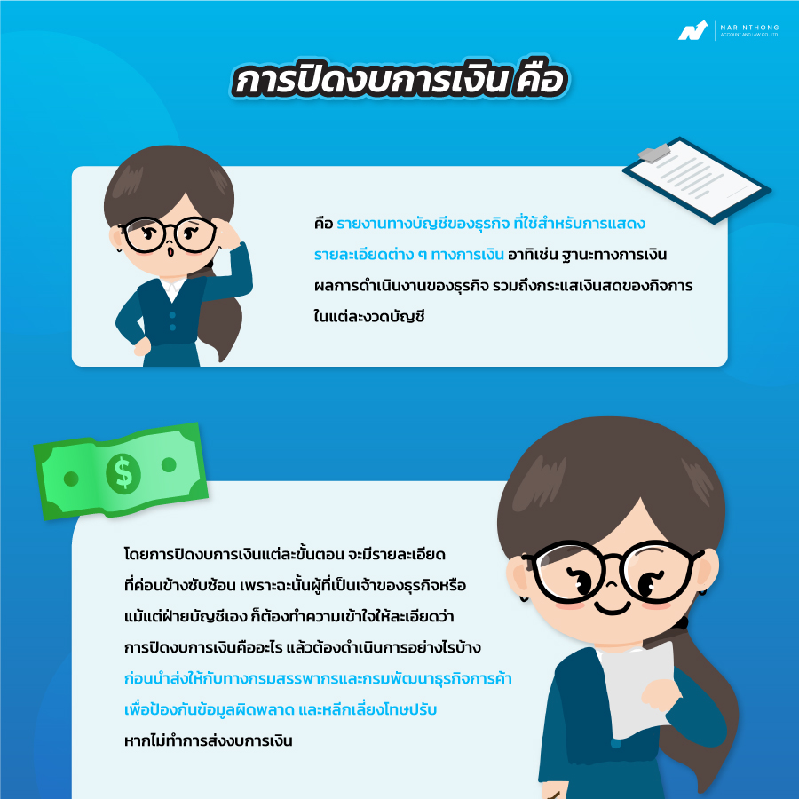 ขั้นตอนการทำบัญชี